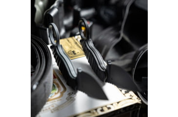 Image of Toor Knives SOF Karsumba S Fixed Blade Knife, 2.5in, CPM M4 Blade, Drop Point Blade, G10, Black, Phantom Grey, Black, Karsumba S- Phantom Grey