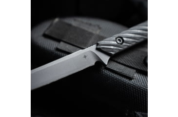 Image of Toor Knives SOF Vespen Fixed Blade Knife, 4.3in, CPM M4 Blade, Modified Tanto Blade, G10, Black, Phantom Grey, Black, Vespen- Phantom Grey