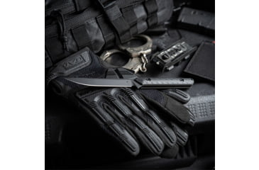 Image of Toor Knives SOF Vespen Fixed Blade Knife, 4.3in, CPM M4 Blade, Modified Tanto Blade, G10, Black, Socom Black, Black, Vespen- Socom Black