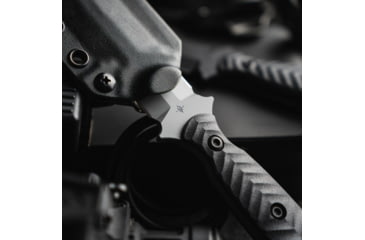 Image of Toor Knives Specter Fixed Blade Knife, 4.75in, CPM M4 Steel, G10 Handle, Phantom Grey, Black Hydro Static, Specter - Phantom Grey