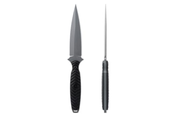 Image of Toor Knives Specter Fixed Blade Knife, 4.75in, CPM M4 Steel, G10 Handle, Phantom Grey, Black Hydro Static, Specter - Phantom Grey
