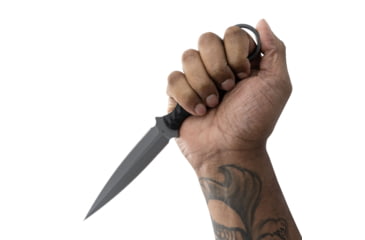 Image of Toor Knives Specter R Fixed Blade Knife, 4.25in, CPM M4 Steel, G10 Handle, Phantom Grey, Black Hydro Static, Specter R - Phantom Grey
