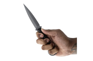 Image of Toor Knives Specter R Fixed Blade Knife, 4.25in, CPM M4 Steel, G10 Handle, Phantom Grey, Black Hydro Static, Specter R - Phantom Grey