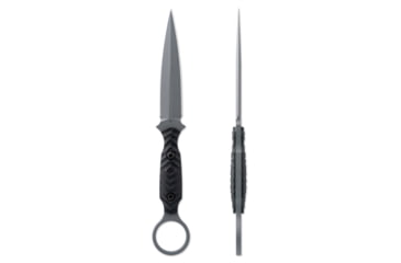 Image of Toor Knives Specter R Fixed Blade Knife, 4.25in, CPM M4 Steel, G10 Handle, Phantom Grey, Black Hydro Static, Specter R - Phantom Grey