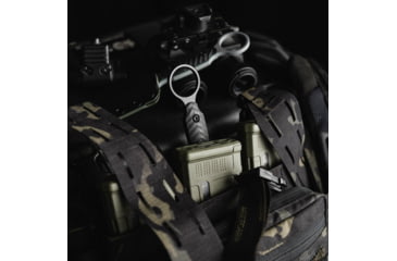 Image of Toor Knives Specter R Fixed Blade Knife, 4.25in, CPM M4 Steel, G10 Handle, SoCom Black, Black Hydro Static, Specter R - SoCom Black
