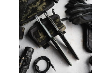 Image of Toor Knives Specter R Fixed Blade Knife, 4.25in, CPM M4 Steel, G10 Handle, SoCom Black, Black Hydro Static, Specter R - SoCom Black