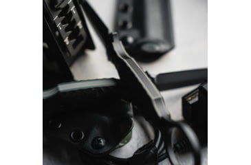 Image of Toor Knives Specter R Fixed Blade Knife, 4.25in, CPM M4 Steel, G10 Handle, SoCom Black, Black Hydro Static, Specter R - SoCom Black