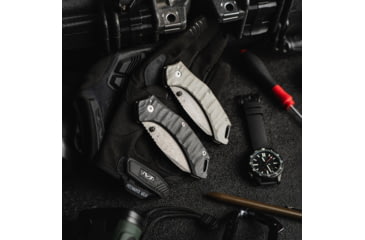Image of Toor Knives XT1 Charlie Folding Knives, Stealth, XT1-Charlie-Stealth