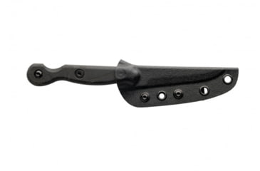 Image of TOPS Knives El Pionero Blackout Edition Fixed Blade Knife, 3.38in, 1095 Steel, Spear Point, Black G10 Handle, ELPO-03