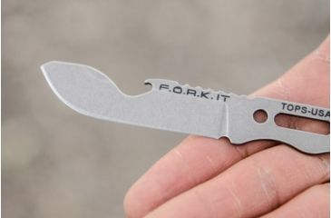 Image of Tops Knives F.O.R.K. IT Multi Tool, Silver, 2.63in, FORK-01