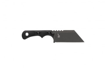 Image of TOPS Knives Ivie 2.5in Fixed Blade Knife, 1095 Steel, Wharncliffe, Black Canvas Micarta, IV-02