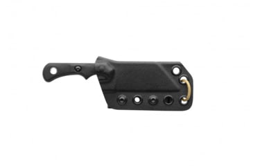 Image of TOPS Knives Ivie 2.5in Fixed Blade Knife, 1095 Steel, Wharncliffe, Black Canvas Micarta, IV-02