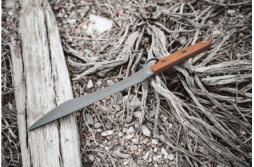 Image of TOPS Knives Lilith 14 in Fixed Blade Knife, Steel, Tan Canvas Micarta, Black Kydex, LTH-01