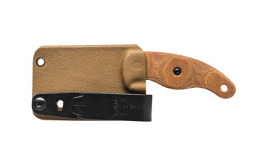 Image of Tops Knives Little Bugger Fixed Blade Knife, Tan, 2.38 in, LILB-01