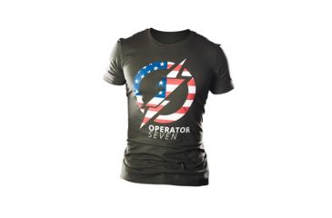 Image of TOPS Knives Operator 7 Tee T-Shirt, Olive Drab, Medium TS-OP7M