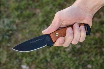 Image of Tops Knives Overlander 2 Fixed Blade Knife, Tan, 4in, OV78