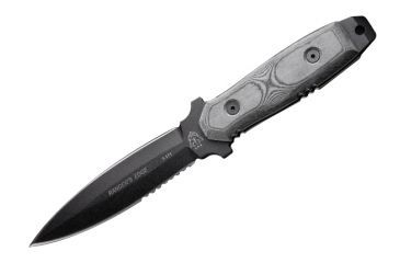 Image of Tops Knives Rangers Edge Fixed Blade Knife, Black, 5.5in, RE3010