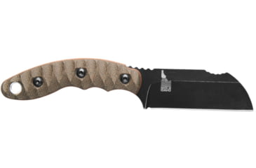 Image of TOPS Knives Sheep Creek Knife, 3.75in, 154CM, Fixed Blade, Green w/ Tan liner, SPCK-01