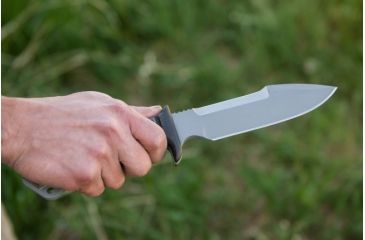 Image of Tops Knives Showdown Delta Fixed Blade Knife, Gray, 6.38in, SOS-D2