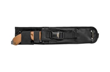 Image of Tops Knives Tahoma Field Knife, w/Unsharpened top edge, Tan, 7.75in, TAHO-03TNS