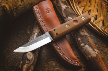 Image of Tops Knives Tanimboca Puukko, Brown, TPUK-01