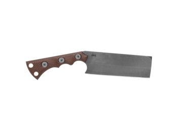 Image of TOPS Knives TOPS Nata Fixed Blade Knife, 6.50in, Acid Rain, Black Canvas/Brown Burlap Micarta TNAT-02
