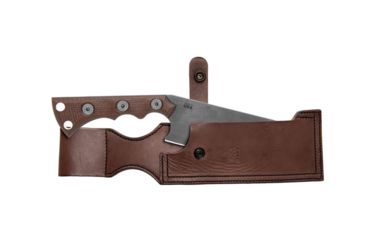 Image of TOPS Knives TOPS Nata Fixed Blade Knife, 6.50in, Acid Rain, Black Canvas/Brown Burlap Micarta TNAT-02