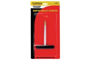 Image of Traditions Hunter Bullet Starter And Ramrod With Palm-Saver Handle .45 Caliber And Up