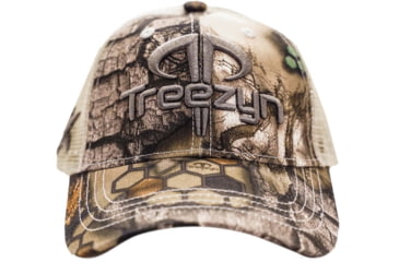 Image of Treezyn LS Snap Back Hat, Tan Mesh, Late Seezyn Brown, MLS-SNAP T