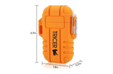 Image of Tricer Arc Lighter, Orange, AL- LTR - 1