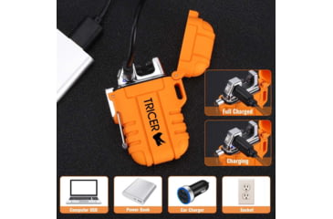 Image of Tricer Arc Lighter, Orange, AL- LTR - 1