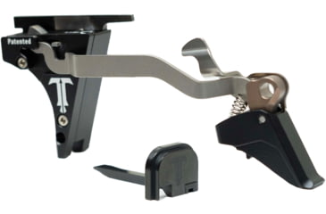 Image of Triggertech Glock Gen 1-5 Competitive Special Pistol Trigger, Straight Flat, 2.5 - 6 lb, Black, G9B0-SBS-26-CIBF