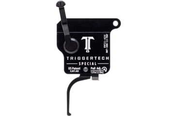 Image of Triggertech Remington Model 7 Special Flat Trigger, BLACK, REMINGTON MODEL 7, RM7-SBB-13-TBF