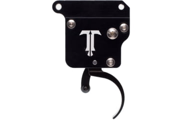 Image of Triggertech Special Bottom Safety Trigger, Remington 700, 1.5-4 lb Pull, Ambidextrous, Pro Curved, Anodized, Black, R70-SBB-13-BNP