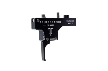 Image of Triggertech Weatherby Mark V Primary Flat Trigger, 1.5 - 4 lb, Black, WM5-SBB-14-NBF