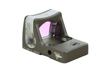 Image of Trijicon RMR Dual Illuminated Reflex Sight, 9.0 MOA Green Dot, No Mount, ODG, 700209