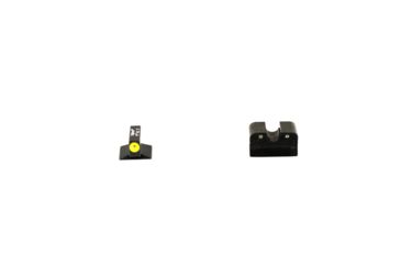 Image of Trijicon 1911 Colt Cut HD Night Sight Set - Yellow Front Outline CA101Y