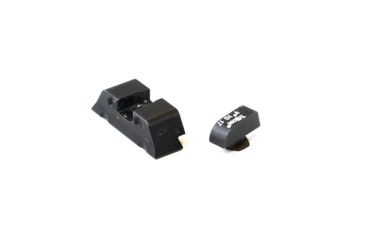 Image of Trijicon Bright &amp; Tough 3 Dot Night Sight Set, Green Front &amp; Rear - For Glock 17/17L/19/22/23/24/26/27/33/34/35/38/39 - GL01