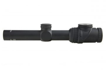 Image of Trijicon AccuPoint TR-25 1-6x24mm Rifle Scope, 30 mm Tube, Second Focal Plane, Black, Green BAC Triangle Post Reticle, MOA Adjustment, 200092