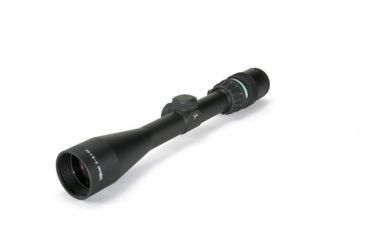 Image of Trijicon AccuPoint TR-20 3-9x40mm Rifle Scope, 1 in Tube, Second Focal Plane, Black, Green BAC Triangle Post Reticle, MOA Adjustment, 200008