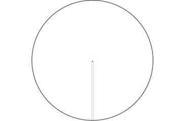 Image of Trijicon AccuPoint TR-33 5-20x50mm Rifle Scope, 30 mm Tube, Second Focal Plane, Satin, Black, Green BAC Triangle Post Reticle, MOA Adjustment, 200154