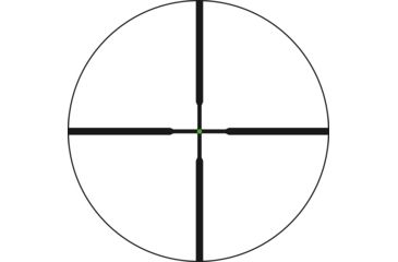 Image of Trijicon AccuPoint TR-33 5-20x50mm Rifle Scope, 30 mm Tube, Second Focal Plane, Satin, Black, Green Standard Duplex Crosshair w/ Dot Reticle, MOA Adjustment, 200155