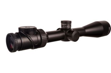 Image of Trijicon AccuPoint TR-33 5-20x50mm Rifle Scope, 30 mm Tube, Second Focal Plane, Satin, Black, Green BAC Triangle Post Reticle, MOA Adjustment, 200154