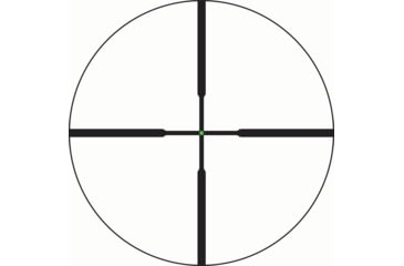 Image of Trijicon AccuPoint TR-34 3-18x50mm Rifle Scope, 30 mm Tube, Second Focal Plane, Black, Green Standard Duplex Crosshair w/ Dot Reticle, MOA Adjustment, 200166