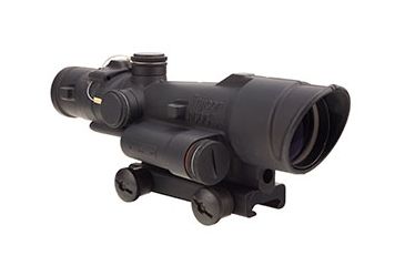 Image of Trijicon ACOG 3.5x35 Red LED Illuminated Rifle Scope .308 Crosshair Reticle w/ TA51 Mount, Black TA110-D-100501