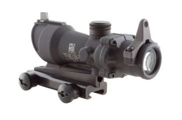 Image of Trijicon ACOG 4x32 Scope, Center Illuminated Amber Crosshair .308 Ballistic Reticle, TA51 Mount, Backup Iron Sights and Dust Cover TA01NSN-308