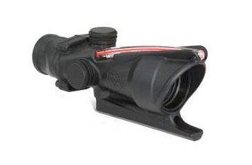 Image of Trijicon ACOG 4x32 Scope w/Red Dual Illuminated Doughnut Reticle BAC-M16/AR15, Black TA31