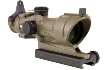Image of Trijicon ACOG TA01 4x32mm Rifle Scope, Flat Dark Earth, Amber Crosshair .223 / 5.56x45mm Reticle, MOA Adjustment, 100319