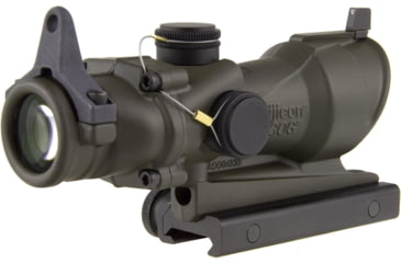 Image of Trijicon ACOG TA01 4x32mm Rifle Scope, OD Green, Amber Crosshair .223 / 5.56x45mm Reticle, MOA Adjustment, 100318