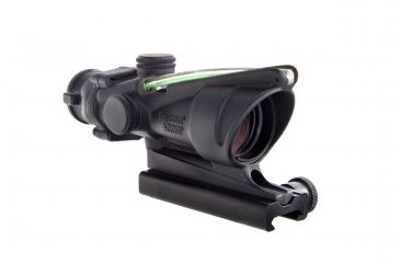 Image of Trijicon ACOG 4x32 Scope w/Dual Illuminated Green Crosshair .223 Ballistic Reticle w/TA51 Mount, Black TA31-CH-G